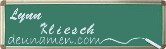 Lynn Kliesch Visitenkarte